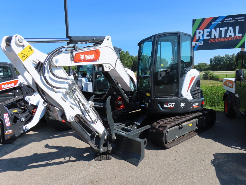 Bobcat E50 R2-Series Compact Excavator - Sanco Equipment